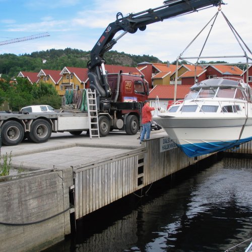 Må ha trailer for å komme opp i kanalen